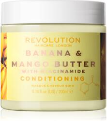 Revolution Beauty Hair Mask Banana & Mango Butter intenzív ápoló maszk hajra 200 ml