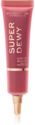 Revolution Superdewy folyékony arcpirosító árnyalat You Got Me Blushing 15 ml