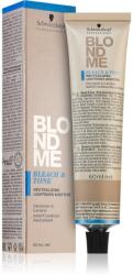 Schwarzkopf Blondme Bleach & Tone hamvasító és tonizáló adalékanyag árnyalat Matt 60 ml