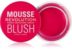 Makeup Revolution Mousse arcpirosító árnyalat Juicy Fuchsia Pink 6 g