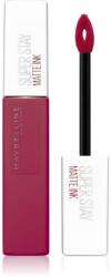 Maybelline SuperStay Matte Ink mattító folyékony rúzs a hosszan tartó hatásért árnyalat 80 Ruler 5 ml