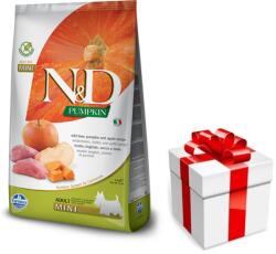Farmina N&D Pumpkin Grain Free Canine Adult Mini Boar&Apple 7kg+Surpriză Pentru Câine