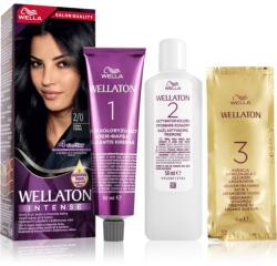 Wella Wellaton Intense tartós hajfesték Argán olajjal árnyalat 2/0 Black