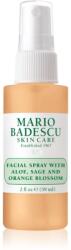 Mario Badescu Facial Spray with Aloe, Sage and Orange Blossom energizáló hidratáló arcpermet 59 ml