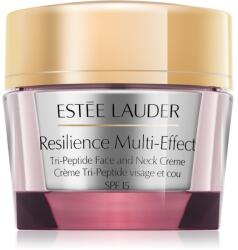 Estée Lauder Resilience Multi-Effect Tri-Peptide Face and Neck Creme SPF 15 intenzíven tápláló krém száraz bőrre SPF 15 50 ml