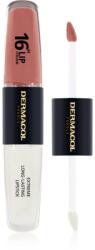 Dermacol 16H Lip Colour hosszan tartó rúzs és ajakfény árnyalat 31 Instant Match 2x4 ml