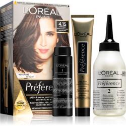 L'Oréal Préférence hajfesték árnyalat 4.15 Intense Deep Brown