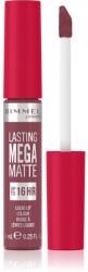 Rimmel Lasting Mega Matte matt folyékony állagú ajakrúzs 16 h árnyalat Ravishing Rose 7, 4 ml