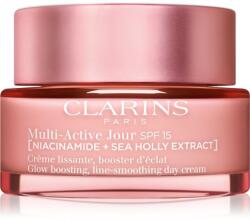 Clarins Multi-Active Day Cream SPF 15 bőrkisimító és élénkítő krém SPF 15 50 ml
