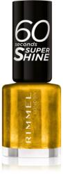 Rimmel 60 Seconds Super Shine körömlakk árnyalat 831 Oh My Gold! 8 ml