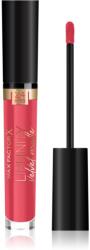 MAX Factor Lipfinity Velvet Matte mattító folyékony rúzs árnyalat 025 Red Luxury 3, 5 ml