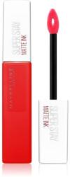 Maybelline SuperStay Matte Ink mattító folyékony rúzs a hosszan tartó hatásért árnyalat 25 Heroine 5 ml