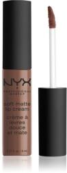 NYX Cosmetics Soft Matte Lip Cream matt folyékony állagú ajakrúzs árnyalat 36 Los Angeles 8 ml