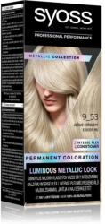 Syoss Permanent Color Metallic Collection tartós hajfesték árnyalat 9-53 Silver Blush