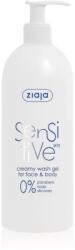 Ziaja Sensitive tisztító gél arcra és testre érzékeny, irritált bőrre 400 ml - notino