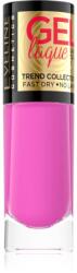 Eveline Cosmetics 7 Days Gel Laque Nail Enamel géles körömlakk UV/LED lámpa használata nélkül árnyalat 206 8 ml