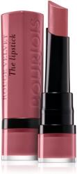 Bourjois Rouge Velvet The Lipstick mattító rúzs árnyalat 13 Nohalicious 2, 4 g