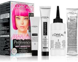 L'Oréal Préférence Meta Vivids féltartós hajfesték árnyalat 7.222 Meta Pink