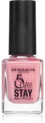 Dermacol 5 Day Stay hosszantartó körömlakk árnyalat 09 Candy Shop 11 ml