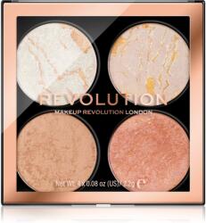 Makeup Revolution Cheek Kit paletta arcra árnyalat Take a Breather 4 x 2.2 g