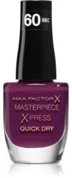 MAX Factor Masterpiece Xpress gyorsan száradó körömlakk árnyalat 340 Berry Cute 8 ml