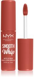 NYX Cosmetics Smooth Whip Matte Lip Cream bársonyos rúzs kisimító hatással árnyalat 04 Teddy Fluff 4 ml