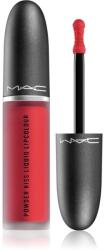 M·A·C Powder Kiss Liquid Lipcolour mattító folyékony rúzs árnyalat Ruby Boo 5 ml