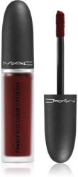 M·A·C Powder Kiss Liquid Lipcolour mattító folyékony rúzs árnyalat Pretty Pleats! 5 ml