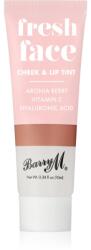 Barry M Fresh Face folyékony arcpír és szájfény árnyalat Caramel Kiss 10 ml