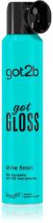got2b got Gloss Shine Finish hajfényspray a hajformázáshoz, melyhez magas hőfokot használunk 200 ml