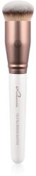 Luvia Cosmetics Prime Vegan Blurring Buffer highlighter és púderecset 115 (Pearl White / Metallic Coffee Brown)