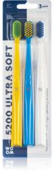 woom Toothbrush 5200 Ultra Soft fogkefék 3 db