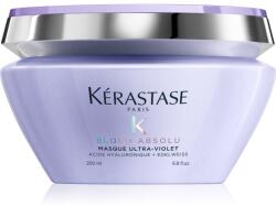 Kérastase Blond Absolu Masque Ultra-Violet mélyápolás szőkített, melírozott, hideg szőke hajra 200 ml