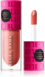 Makeup Revolution Blush Bomb krémes arcpirosító árnyalat Glam Orange 4, 6 ml