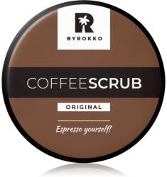 ByRokko Coffee Scrub testpeeling cukorral 210 ml