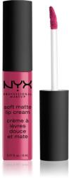 NYX Cosmetics Soft Matte Lip Cream matt folyékony állagú ajakrúzs árnyalat 18 Prague 8 ml