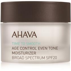 AHAVA Time To Smooth világosító hidratáló krém SPF 20 50 ml