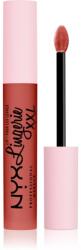 NYX Cosmetics Lip Lingerie XXL matt folyékony állagú ajakrúzs árnyalat 06 - Peach flirt 4 ml