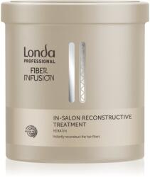 Londa Professional Fiber Infusion In-Salon Reconstructive Treatment helyreállító hajpakolás töredezett, károsult hajra keratinnal 750 ml
