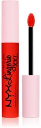 NYX Cosmetics Lip Lingerie XXL matt folyékony állagú ajakrúzs árnyalat 27 - On Fuego 4 ml