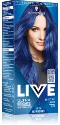 Schwarzkopf LIVE Ultra Brights or Pastel félig állandó hajfesték árnyalat 095 Electric Blue