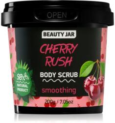 Beauty Jar Cherry Rush bőrpuhító testpeeling 200 g