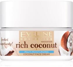 Eveline Cosmetics Rich Coconut tápláló bőrfiatalító krém probiotikumokkal 50 ml
