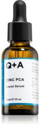 Q+A Zinc PCA bőr szérum a bőr kisimításáért és a pórusok minimalizásáért 30 ml