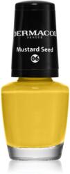 Dermacol Mini körömlakk árnyalat 06 Mustard Seed 5 ml