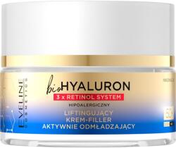 Eveline Cosmetics Bio Hyaluron 3x Retinol System nappali és éjszakai liftinges krém 50+ 50 ml