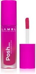 LAMEL Posh Matte Liquid Lip Stain tartós matt folyékony rúzs árnyalat №408 Passion Pink 4 g