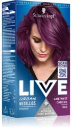 Schwarzkopf LIVE Urban Metallics tartós hajfesték árnyalat U69 Amethyst Chrome