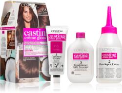 L'Oréal Casting Creme Gloss fokozatosan kimosható helyszínező krém árnyalat 415 Iced Chocolate