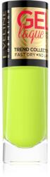 Eveline Cosmetics 7 Days Gel Laque Nail Enamel géles körömlakk UV/LED lámpa használata nélkül árnyalat 218 8 ml